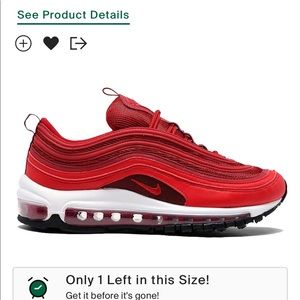 Nike Air Max 97- University Red